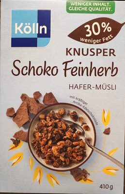 Kölln Müsli Knusper Schoko Feinherb 410g