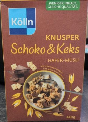 Kölln Knusper Schoko & Keks Hafer-Müsli 440g
