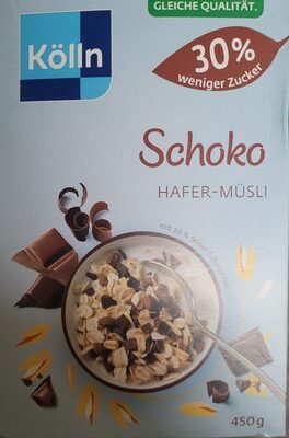 Kölln Schoko Hafer-Müsli 30% weniger Zucker 450g