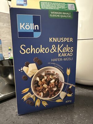 Kölln Knusper Schoko & Keks Kakao Hafer-Müsli 400g