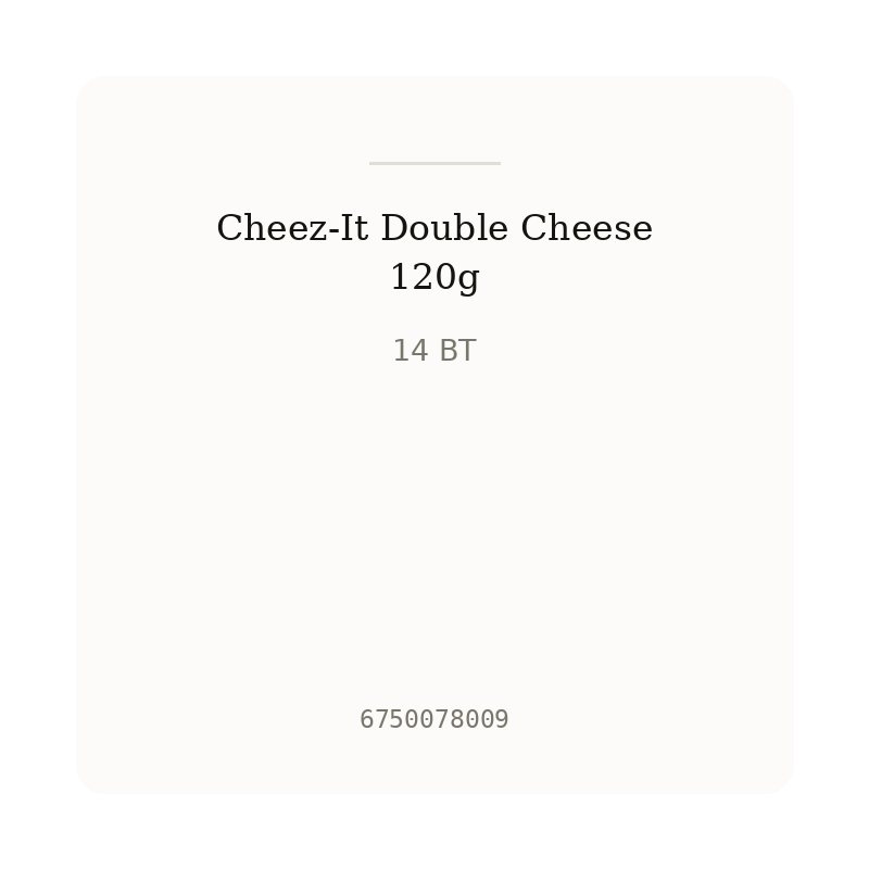 Cheez-It Double Cheese 120g