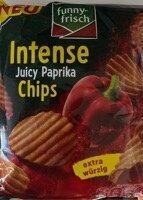 Funny-frisch Intense Chips Juicy Paprika 110g