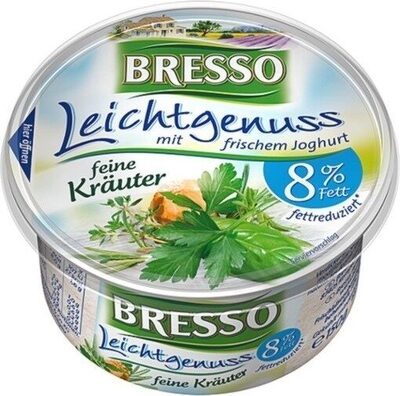 Bresso Frischkäse Leichtgenuss Kräuter 30% Fett i.Tr. 150g