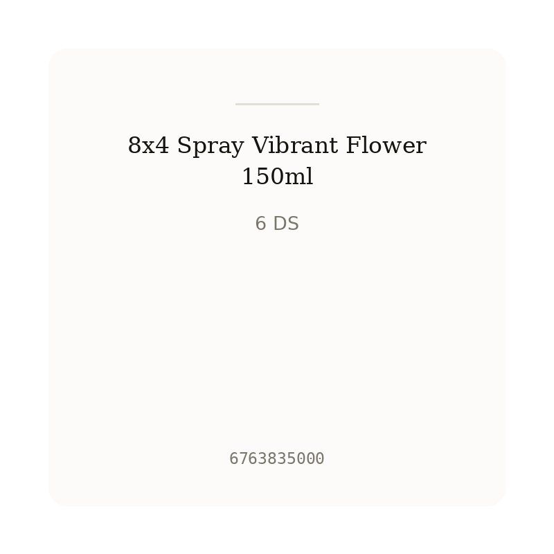 8x4 Spray Vibrant Flower 150ml