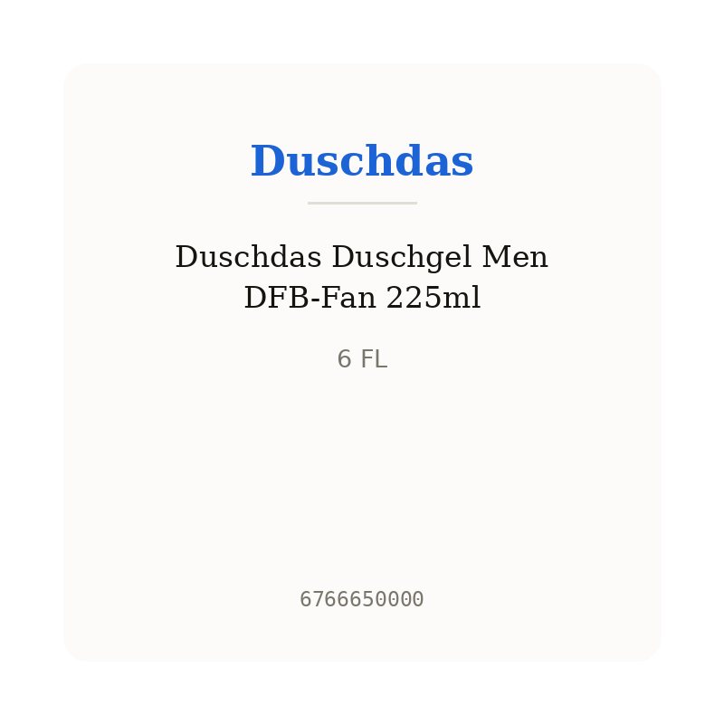 Duschdas Duschgel Men DFB-Fan 225ml
