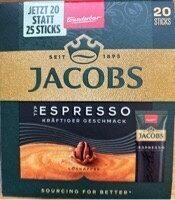 Jacobs Löslicher Kaffee Sticks Espresso 20ST 36g