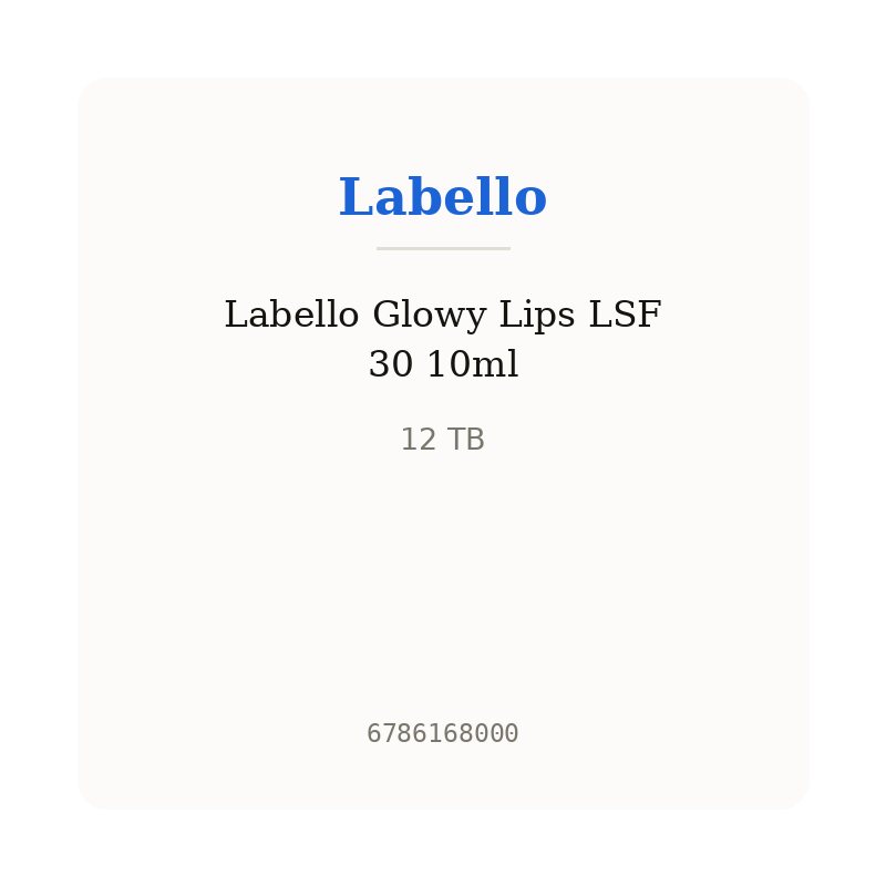 Labello Glowy Lips LSF 30 10ml
