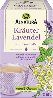 Bio Alnatura Kräuter Lavendel Tee 20ST 30g