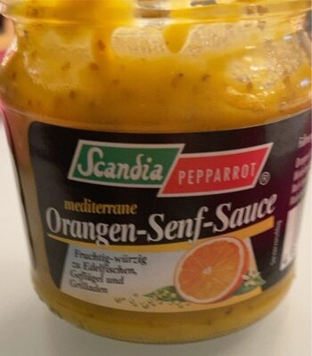 Scandia Orangen Senf Sauce 180ml