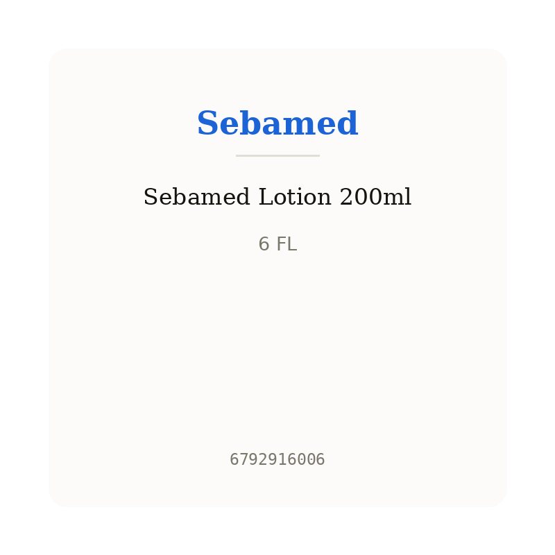 Sebamed Lotion 200ml