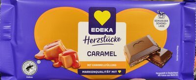 EDEKA Herzstücke Karamell Vollmilch 90g