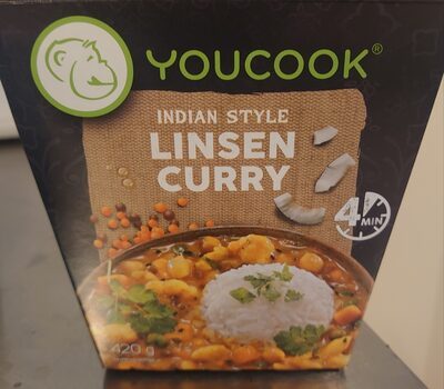Youcook Indian Style Linsencurry 420g