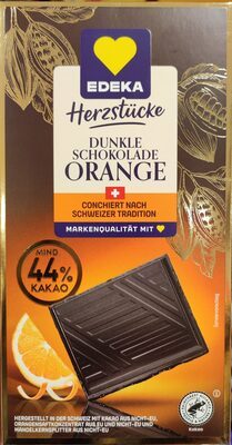 EDEKA Herzstücke Orange Zartbitter 100g