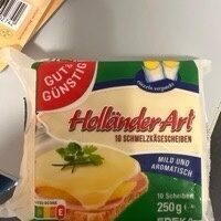 GUT&GÜNSTIG Schmelzkäse-Scheiben Holländer 250g