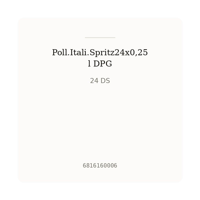 Poll.Itali.Spritz24x0,25l DPG
