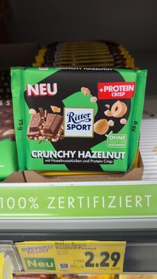 Ritter Sport Protein Crunchy Hazelnut 75g