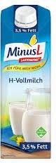 MinusL Haltbare Vollmilch 3,5% 1l