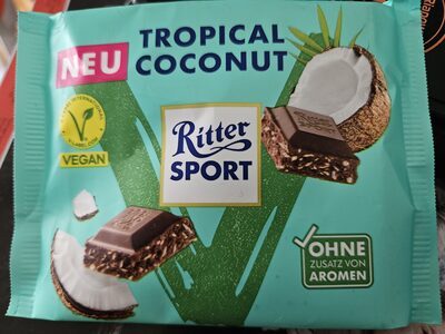 Ritter Sport Tropical Coconut Tafel 100g