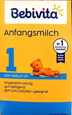 Bebivita 1 Anfangsmilch von Geburt an 500g