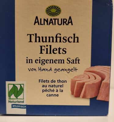 Alnatura Thunfisch Filets in eigenem Saft 160g
