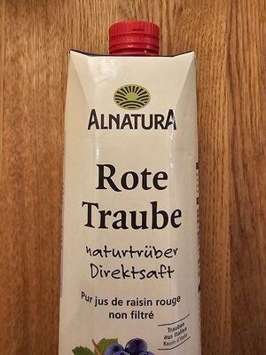 Bio Alnatura Traubensaft naturtrüb 1l EW