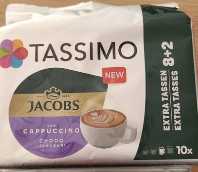 Tassimo Jacobs Kaffee Kapseln Typ Cappucino Choco 10ST 160g