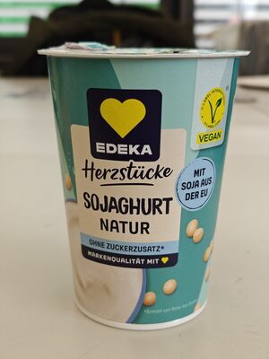 EDEKA Herzstücke Sojagurt natur ungesüßt 500g