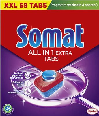 Somat All in 1 Extra 58Tabs 962,8g