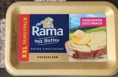 Rama mit Butter Extra streichzart - ungesalzen 400g