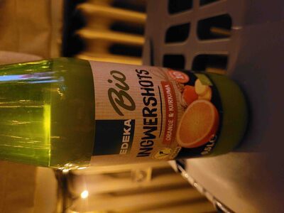 Bio EDEKA Ingwer-Orange-Kurkuma Shot 0,5l