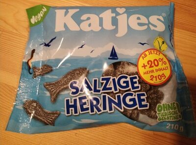 Katjes Salzige Heringe 210g
