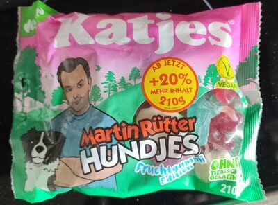 Katjes Hundjes Fruchtgummi 210g