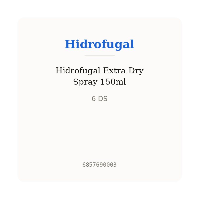 Hidrofugal Extra Dry Spray 150ml