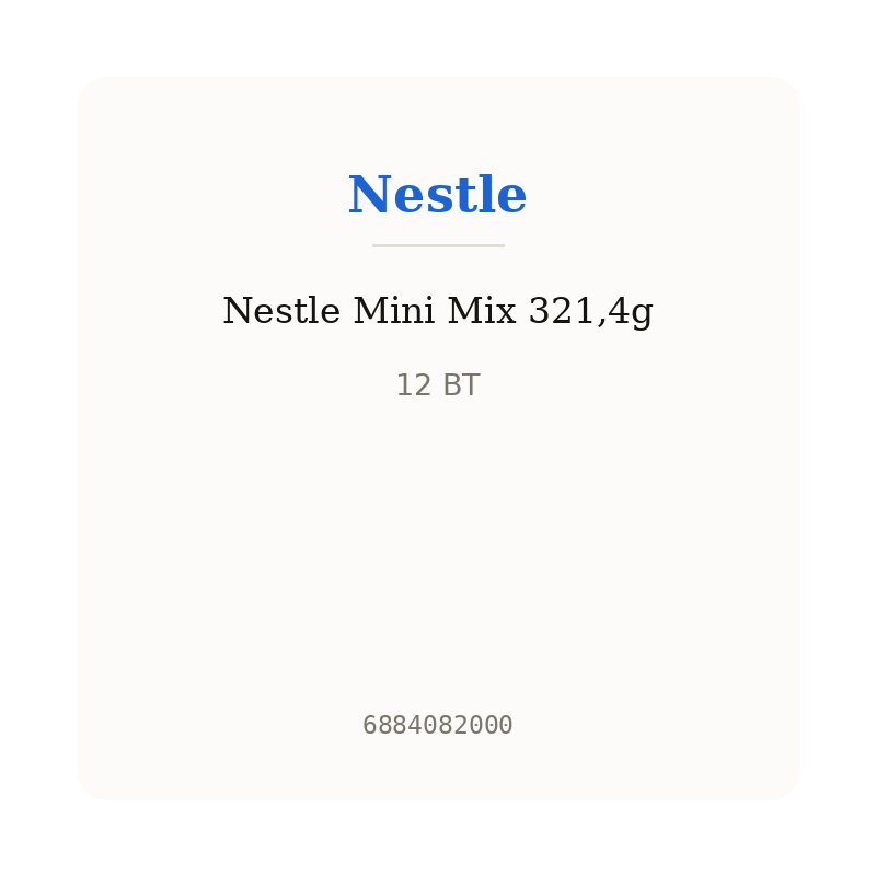 Nestle Mini Mix 321,4g