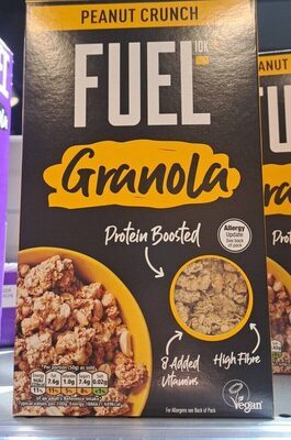Fuel10k Peanut Crunch Granola 400g