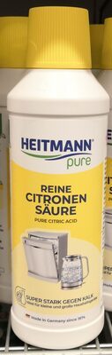 HEITMANN Reine Citronensäure 500ml