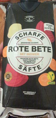 Scharfe Säfte Rote Bete 0,5l EW