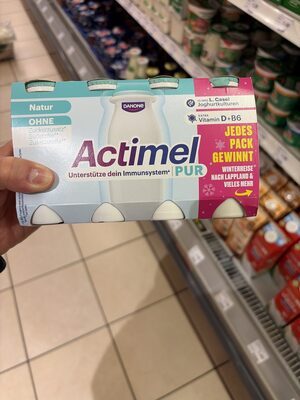 Actimel Plus Pur 8x100g