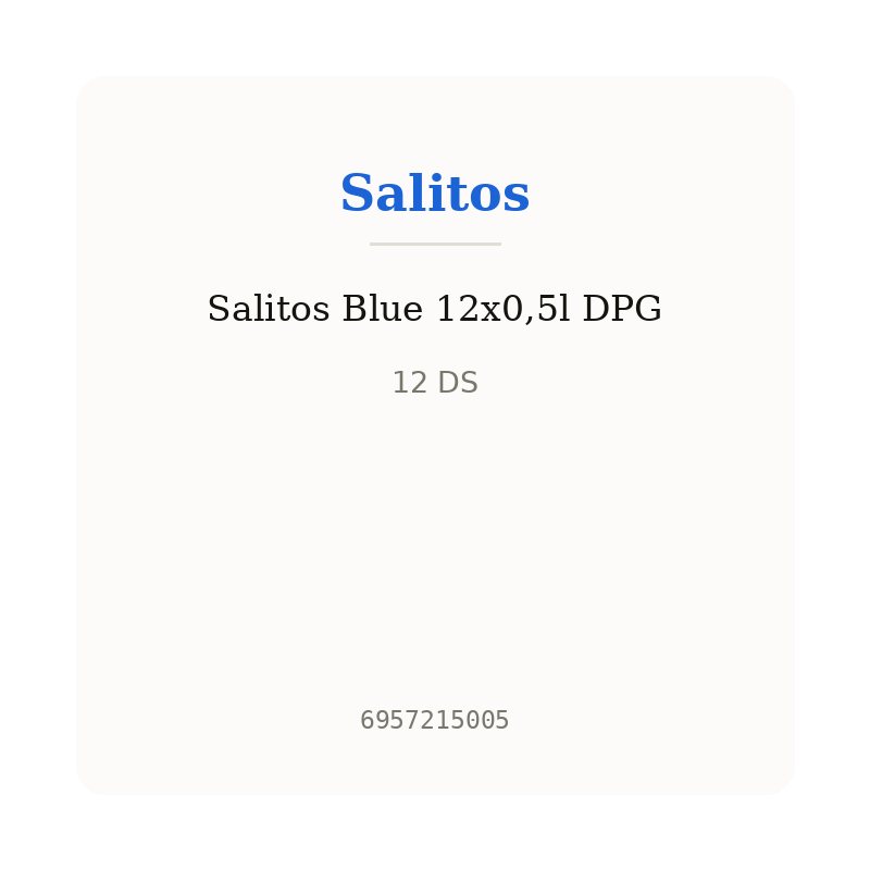 Salitos Blue 12x0,5l DPG