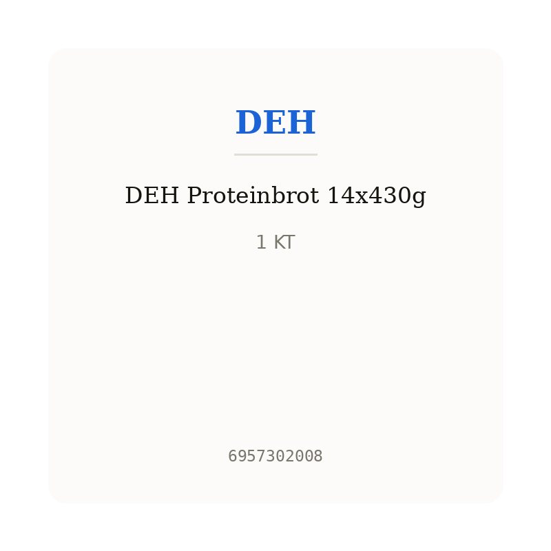 DEH Proteinbrot 14x430g