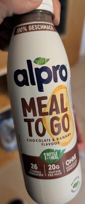Alpro Meal to Go Schokolade-Banane 0,5l DPG