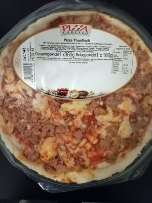 Pizza Lorenzo Pizza Thunfisch 360g