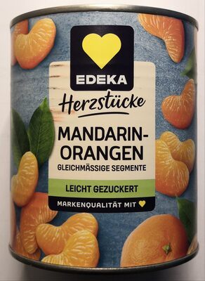 EDEKA Herzstücke Mandarin-Orangen leicht gezuckert 840g
