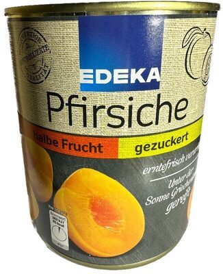 EDEKA Herzstücke Pfirsiche halbe Frucht gezuckert 820g