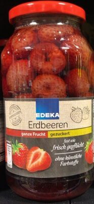 EDEKA Herzstücke Erdbeeren gezuckert 680g