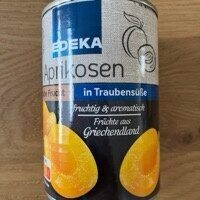 EDEKA Herzstücke Aprikosen halbe Frucht geschält ohne Zucker vollfruchtig 410g