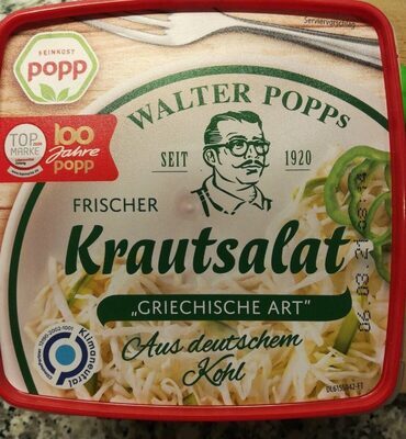 Popp griechischer Krautsalat 400g