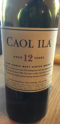 CAOL ILA Islay Single Malt Whisky 12 Years Old 43% 0,7l