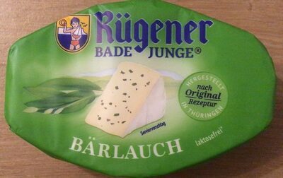 Rügener Badejunge Camembert der feine Bärlauch 60%Fett i.Tr.150g