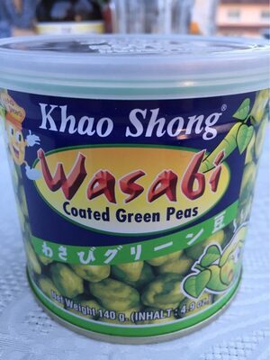Khao Shong grüne Erbsen mit Wasabi 140g